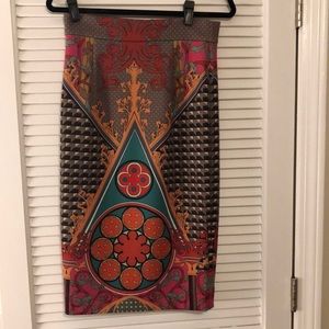 Beautiful Colorful Pencil Skirt